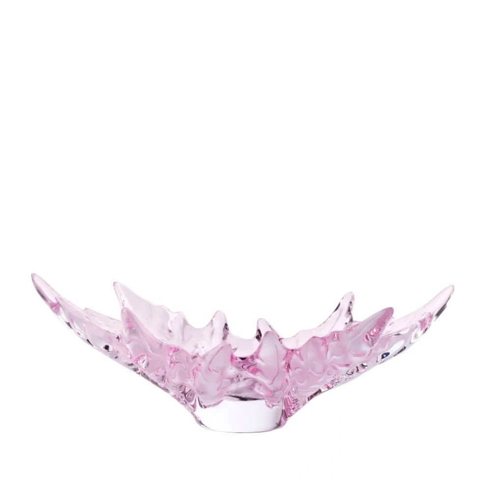Lalique Champs-Élysées Bowl Pink Luster Crystal