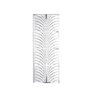 Lalique Coutard Decorative Panel, Clear Crystal, Left Side