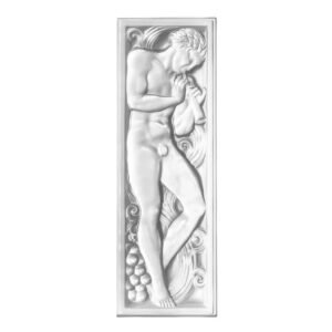 Lalique Joueur De Pipeau Decorative Panel Clear Crystal, Right Side