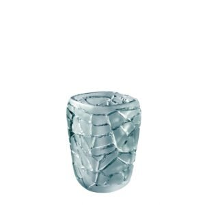 Lalique Magnitude Vase Persepolis Blue Crystal