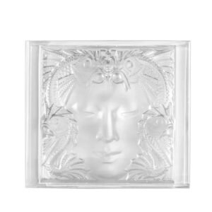 Lalique Révélation Masque De Femme Decorative Panel Clear Crystal, Non Mirrored