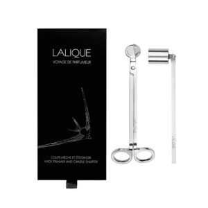 Lalique Wick Trimmer And Candle Snuffer