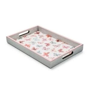 Mackenzie-Childs Butterfly Hill Tray