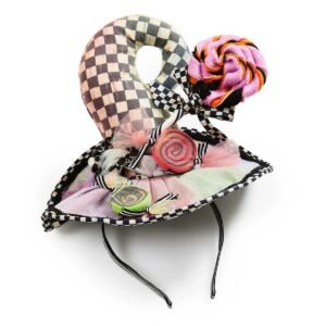 Mackenzie-Childs Trick or Treat Fascinator Hat