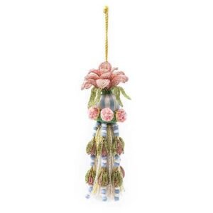Mackenzie-Childs Wildflowers Beaded Tassel