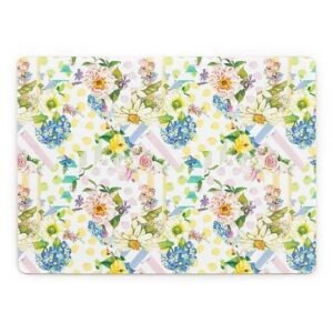 Mackenzie-Childs Wildflowers Cork Back Placemats, Set of 4