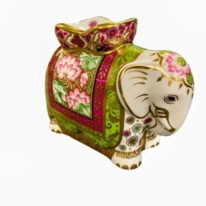 Rare ! Royal Crown Derby Mother Indian Elephant - Pre-Loved