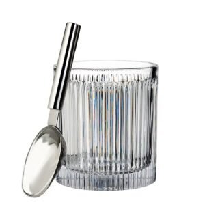 Waterford Crystal Aras Ice Bucket w/ Scoop