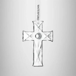 Waterford Crystal Christmas Mini Cross Ornament