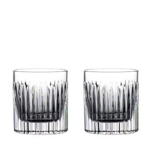Waterford Crystal Connoisseur Aras Straight Tumbler 6 OZ Set/2